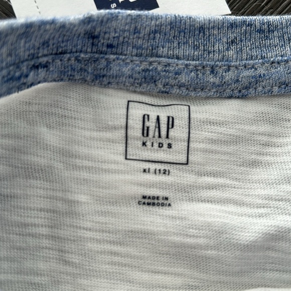 GAP Boys Metallic Skiing Winter Sports Seek Adventure Shirt size 12 - Picture 5 of 5